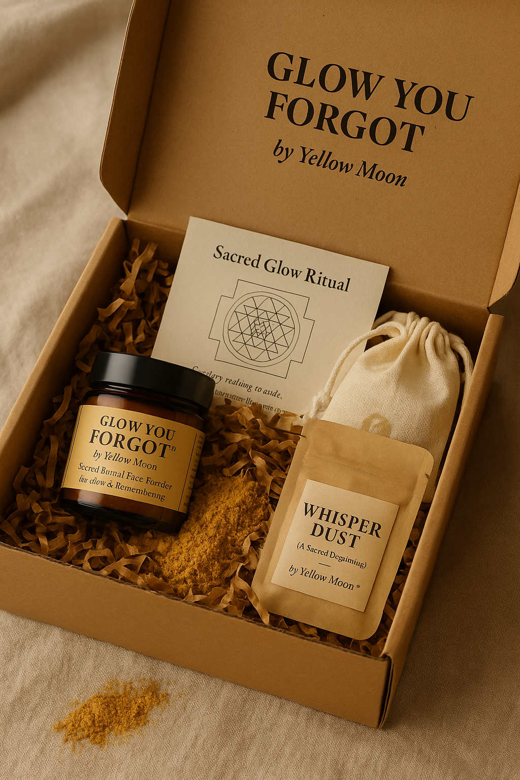 Glow You Forgot™ — Sacred Glow Ritual Kit | Yellow Moon Rituals